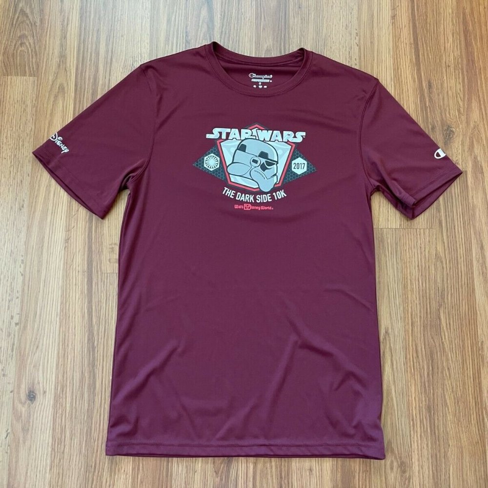 2017 Walt Disney World STAR WARS THE DARK SIDE 10K Run Size Small Race Shirt!